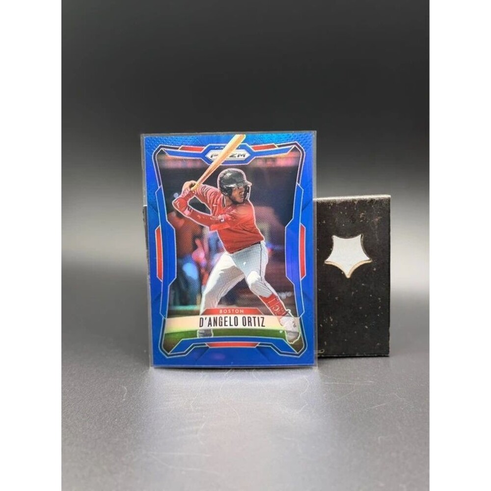 2026 Panini Prizm D'Angelo Ortiz Blue Parallel /199 Boston Red Sox Color Match